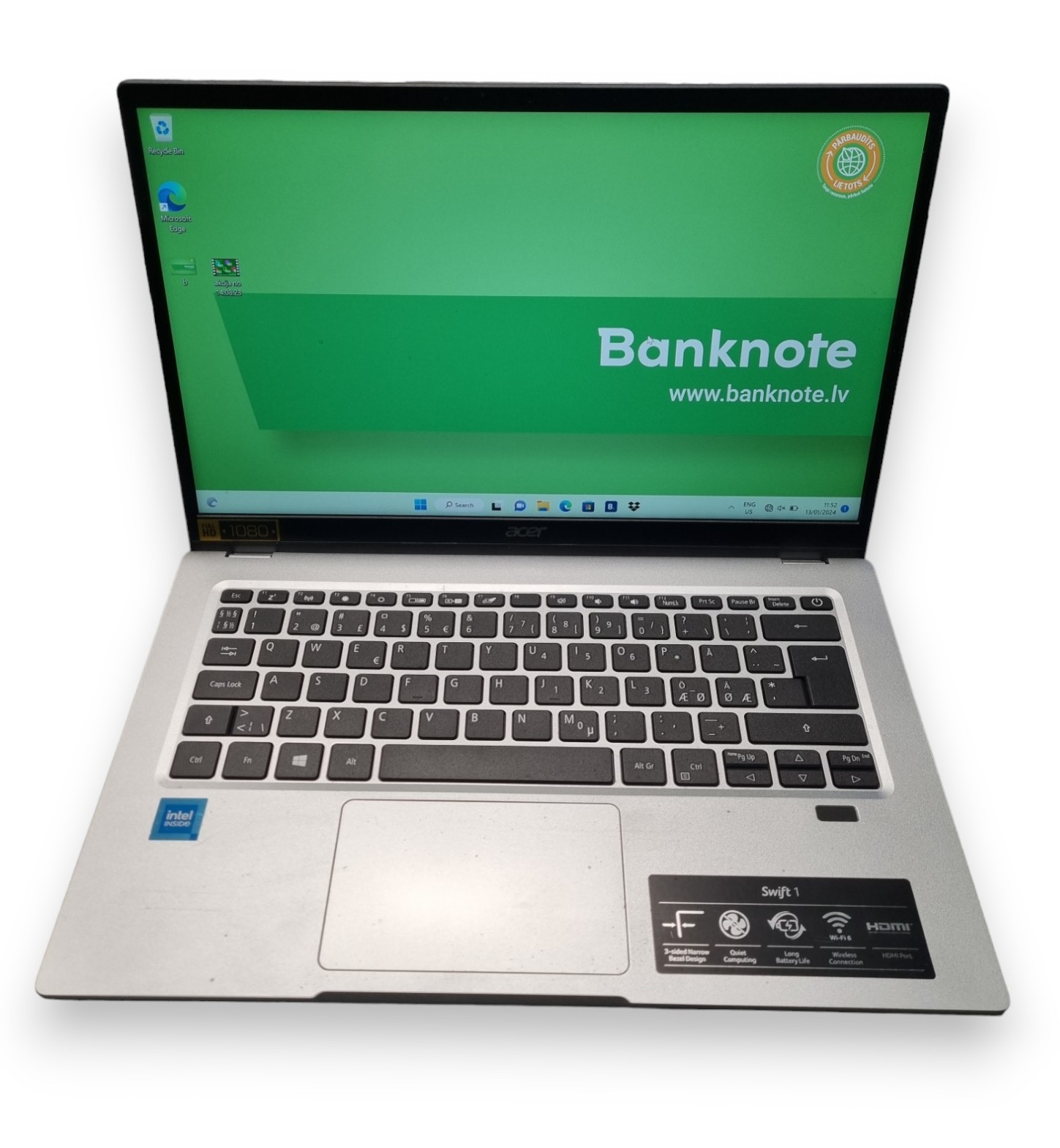 Acer Swift 1 N20h2 – Banknote