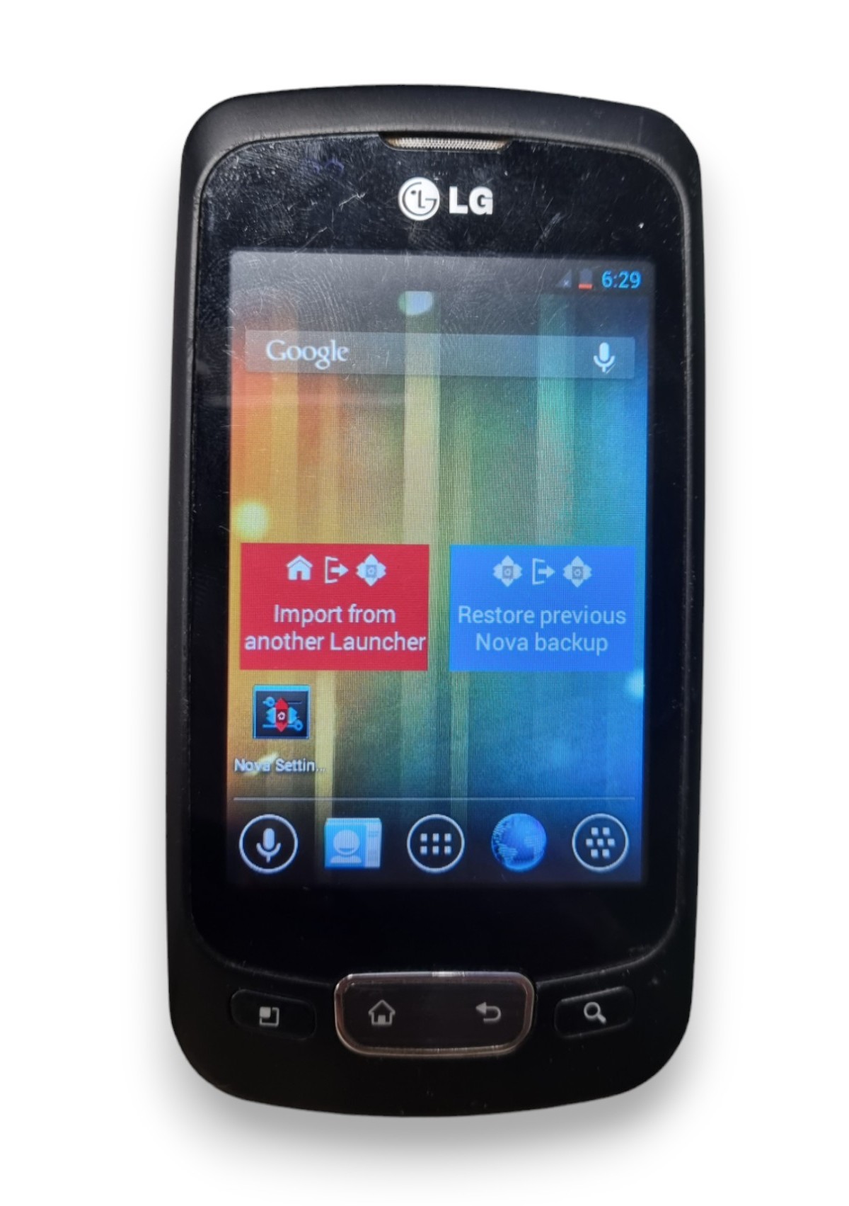 LG Optimus One P500 170MB – Banknote